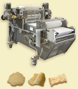 Тестоаскатка для производства чипсов | Reading Bakery Systems (США)